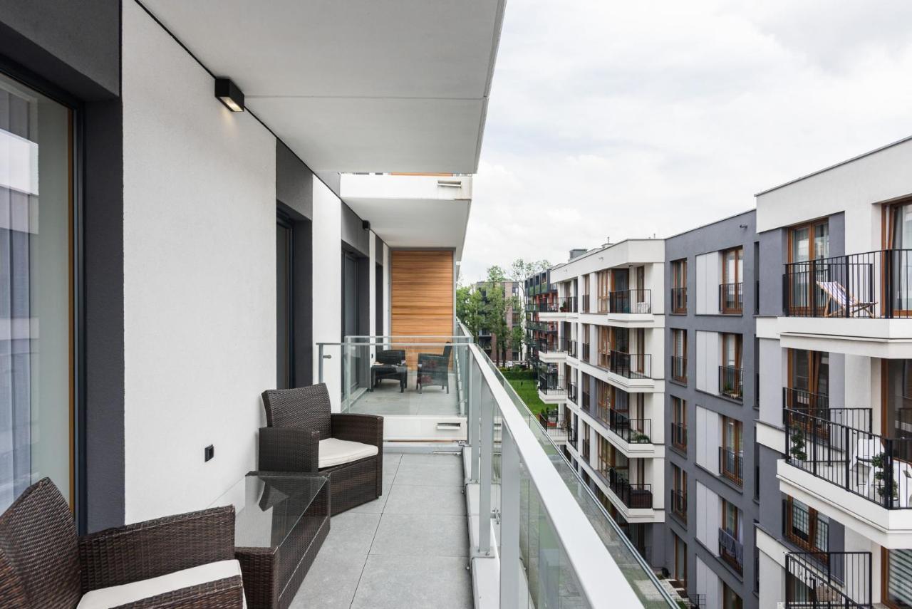 Neartopl Rakowicka Apartments Parking كراكوفيا المظهر الخارجي الصورة