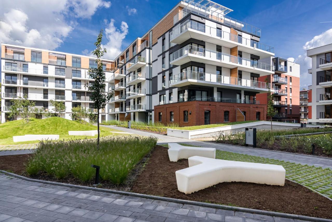 Neartopl Rakowicka Apartments Parking كراكوفيا المظهر الخارجي الصورة
